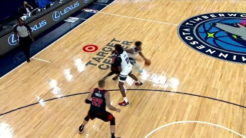 《NBA全场集锦》这就是状元的魅力吗 爱德华兹超高滞空助攻里德