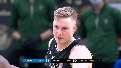 《NBA全场集锦》【纯享】尼克斯vs雄鹿精华回放 雄鹿主力轮休字母哥他哥砍23+10迎来爆发
