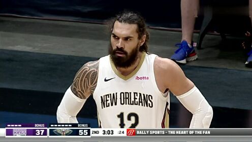 《NBA全场集锦》国王vs鹈鹕第2节中文解说回放