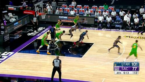 《NBA全场集锦》微型直升机起飞 拉姆塞空接双手暴扣