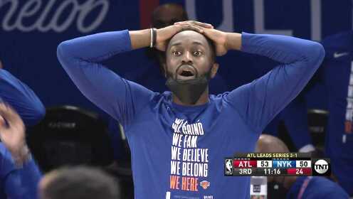 《NBA全场集锦》老鹰vs尼克斯英文原声全场回放