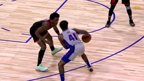 《NBA全场集锦》塞迪克贝手感火热连得五分 西亚卡姆接球三分还以颜色