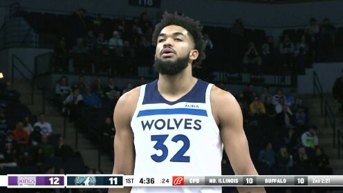 《NBA全场集锦》国王vs森林狼 第1节中文解说回放