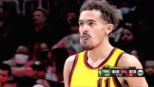 《NBA全场集锦》雄鹿vs老鹰第3节中文解说回放