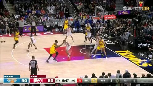 《NBA全场集锦》加里纳利击地妙传 奥孔古摆脱防守挂筐暴扣