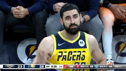 《NBA全场集锦》【纯享】鹈鹕vs步行者精华回放 小萨20+10步行者大胜鹈鹕终结3连败