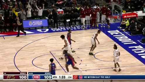 《NBA全场集锦》展现极致天赋！坎宁安弧顶后撤步三分一发入魂