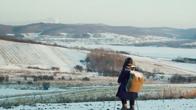 滑雪橇回家过年,这波操作太秀了!