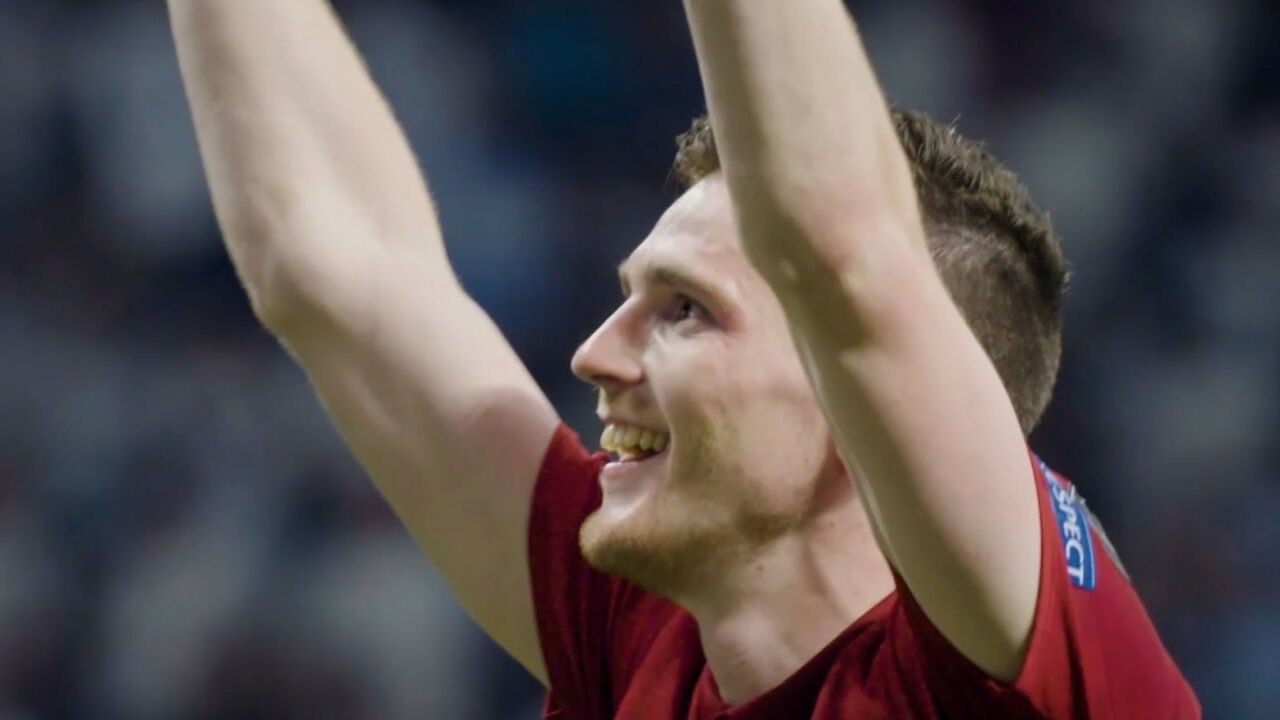 顽强与不屈的象征 励志球员罗伯逊回顾自己欧冠高光时刻_腾讯视频