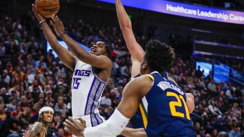 《NBA全场集锦》【球星】福克斯vs爵士集锦 狂轰41+11无解中距离接连命中