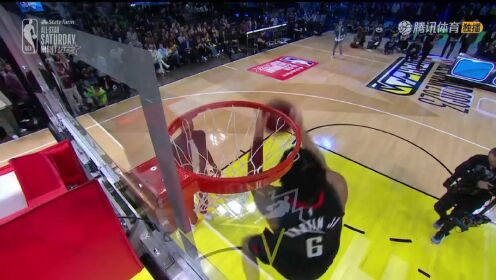《NBA全明星》【回放】2023NBA全明星扣篮大赛英文原声回放