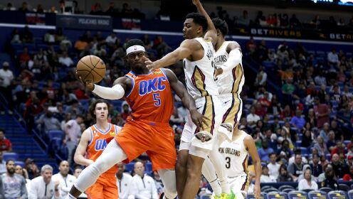 《NBA全场集锦》【原声】雷霆110-96鹈鹕 亚历山大35+6雷霆客场轻取鹈鹕