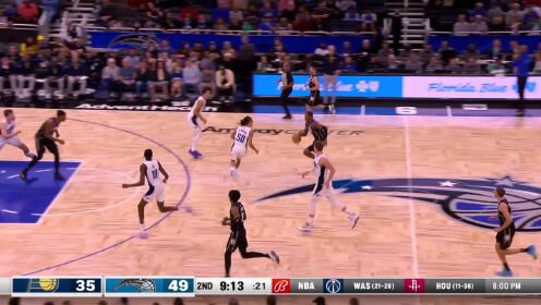 《NBA全场集锦》【原声】步行者120-126魔术 魔术主场力克步行者取2连胜