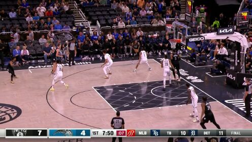 《NBA全场集锦》仙人指路信手拈来 富尔茨妙传卡特轻松上篮打进