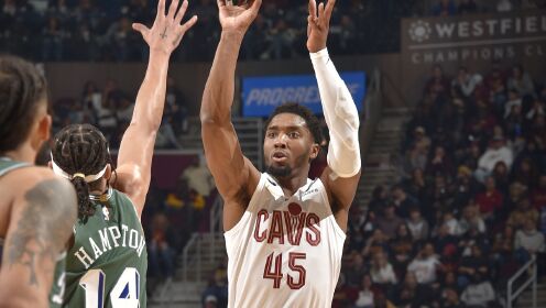 《NBA骑士》【球星】米切尔vs活塞集锦 全场20+4犀利进攻撕裂对手防线