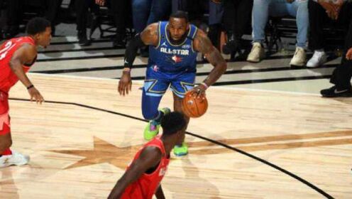 《NBA绝对经典》2020NBA全明星詹姆斯集锦 23+5+6背后运球过人秀翻天_高清1080P在线观看平台_腾讯视频