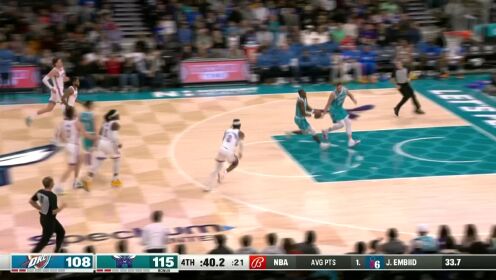 《NBA全场集锦》三球以球领人送妙传 罗齐尔快攻上篮锁定胜局