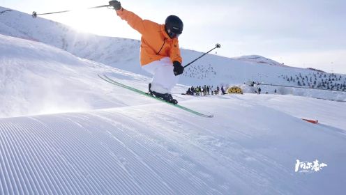 走！一起去新疆阿尔泰山滑野雪 