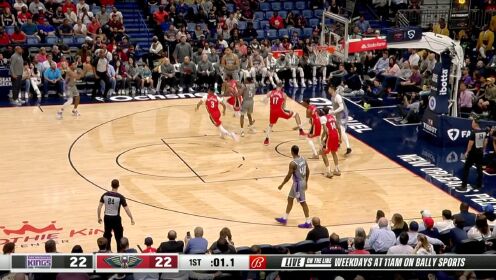 《NBA全场集锦》时间拿捏刚刚好 蒙克压哨三分一箭穿心
