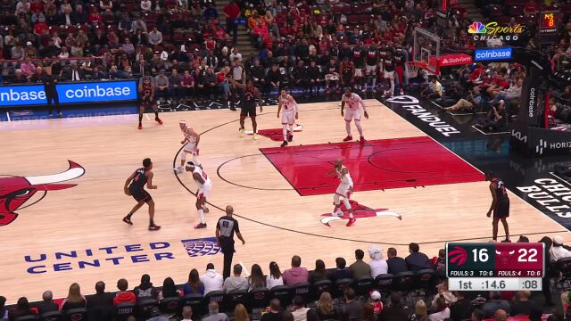 猛龙103-104公牛 德罗赞33分 卡鲁索加时绝杀逆转