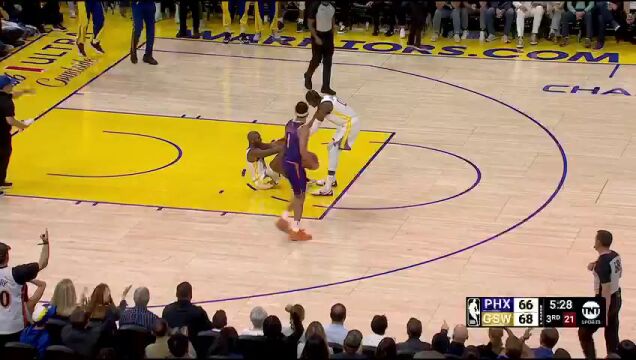  NBA揭幕战：太阳vs勇士第3节中文解说回放