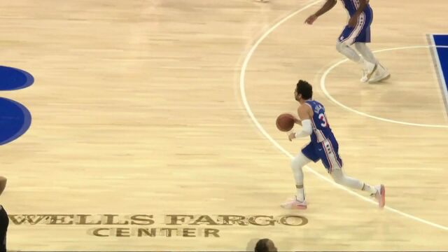 猛龙vs76人五佳球 科尔克马兹大回环拉杆命中