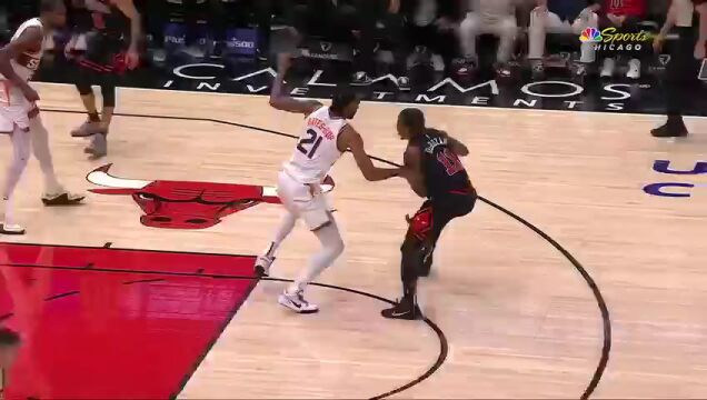 太阳vs公牛加时赛英文原声回放