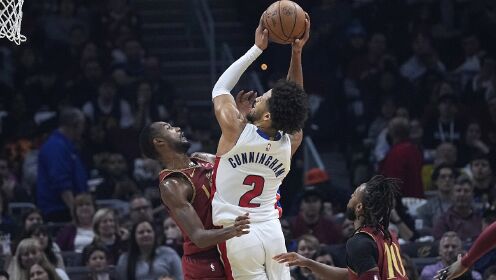 《NBA骑士》【球星】坎宁安vs骑士集锦 砍下20分难阻输球颓势