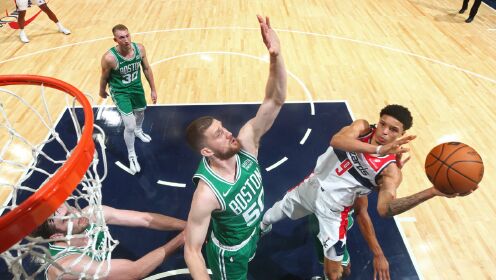《NBA全场集锦》凯尔特人vs奇才五佳球 库兹马见缝插针加里纳利拍马赶到双手暴扣