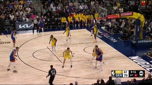 《丹佛掘金》【回放】NBA揭幕战：湖人vs掘金第3节英文原声回放