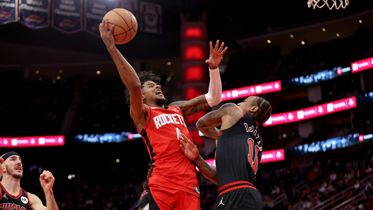 【集锦】公牛117-127火箭 狄龙德罗赞双双驱逐火箭击退公牛迎7连胜