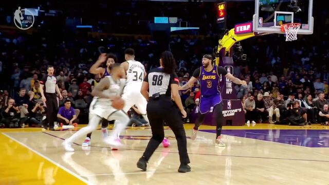 球星对飙！字母哥进球后拉塞尔2+1回应