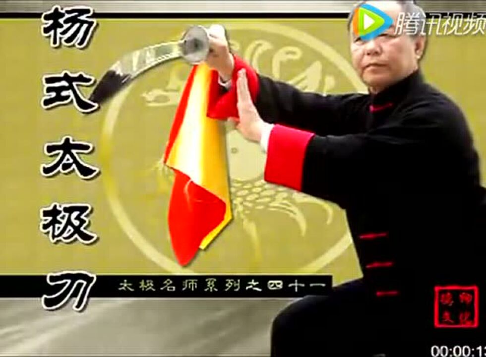 杨式太极刀背向演练_高清1080P在线观看平台_腾讯视频