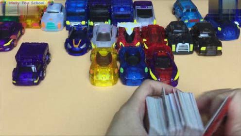 奇诡巫师PK孽爪章鱼 魔幻车神精彩对决赛（13）自动变形玩具车机器人爆裂飞