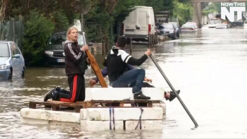 巴黎遭遇洪水 塞纳河水位创30年内新高