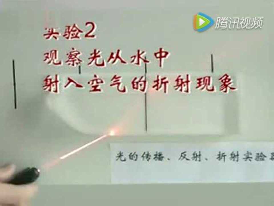 科学实验:光的折射实验_高清1080P在线观看平台_腾讯视频