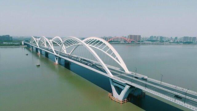 钱塘江大桥 全景图片