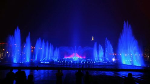 带你现场体验重庆最震撼的音乐喷泉