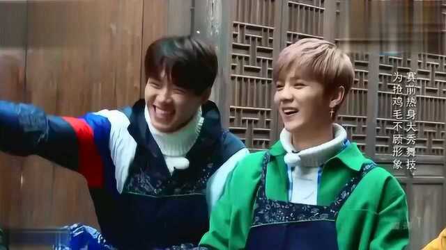 迪丽热巴鹿晗   鸡毛满天飞