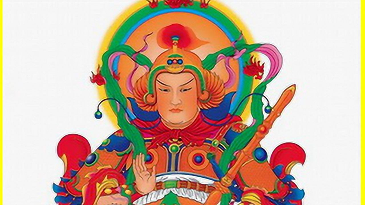 佛教歌曲《韦驮菩萨》_腾讯视频