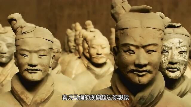秦始皇陵活人俑之谜面容太逼真兵马俑全是活人做成的