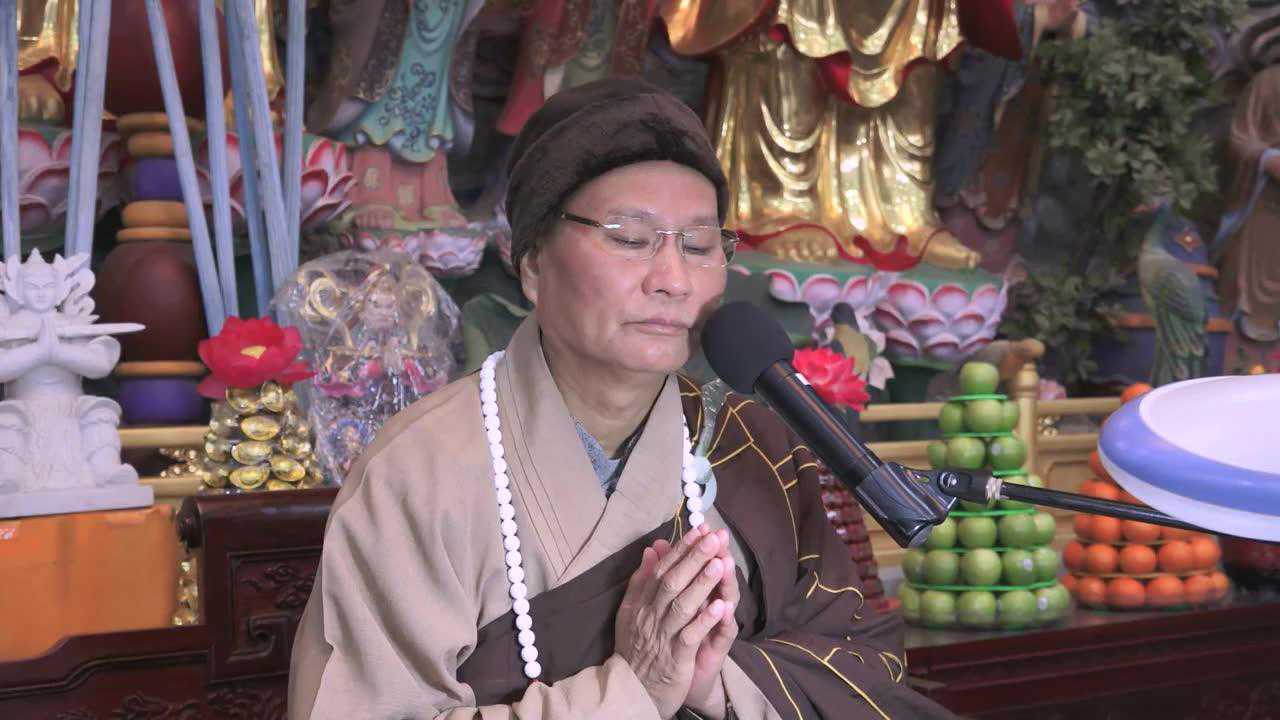 悟道法师 口念耳听 百八不乱 - 余姚佛教居士林冬至法会开示