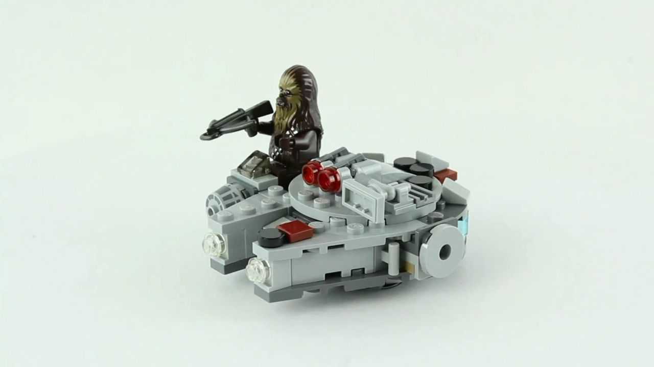 快速搭建乐高积木星球大战系列75193迷你千年隼号