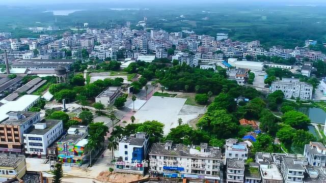 廉江市石岭镇旅游航拍风光欣赏