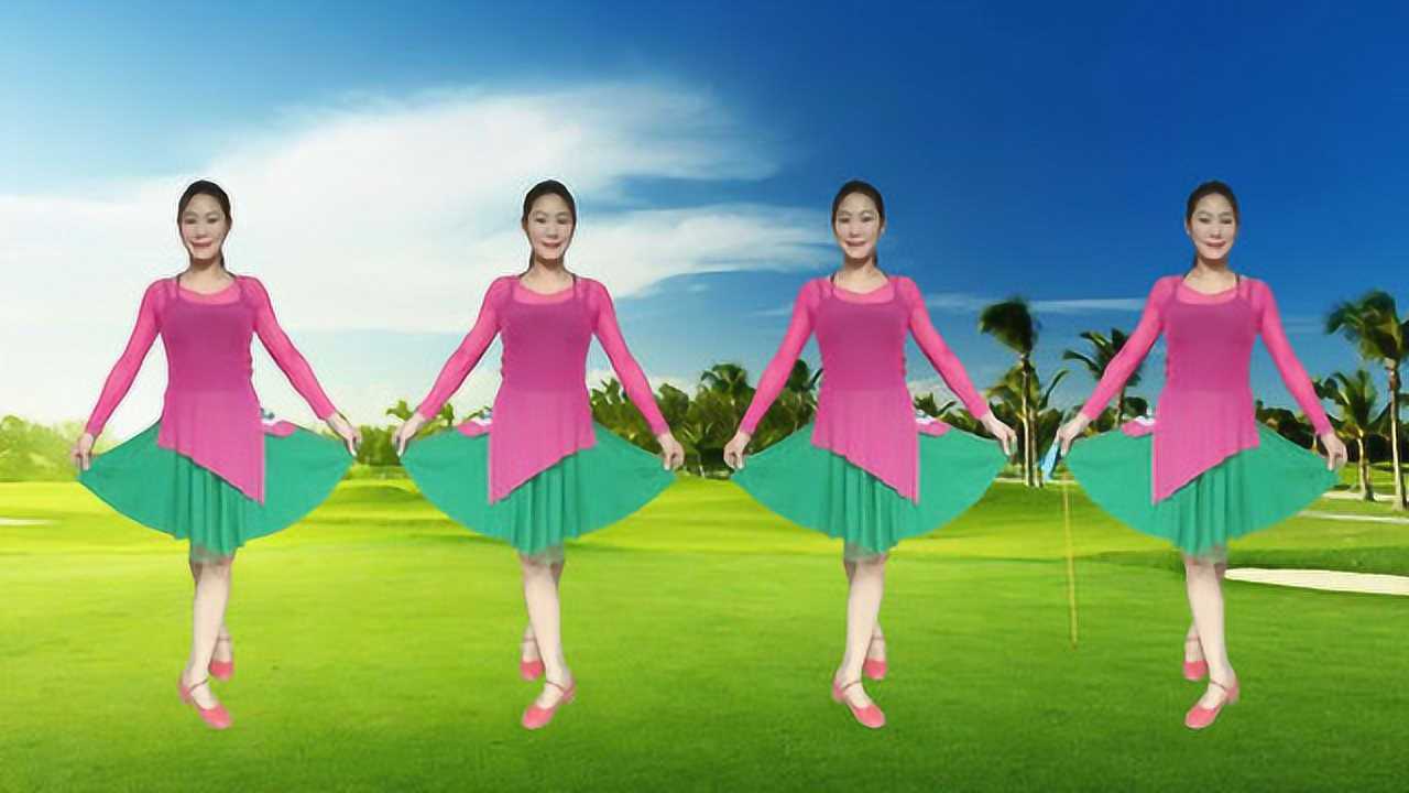 最美农村广场舞《集体蝴蝶翩翩飞》简单又好看