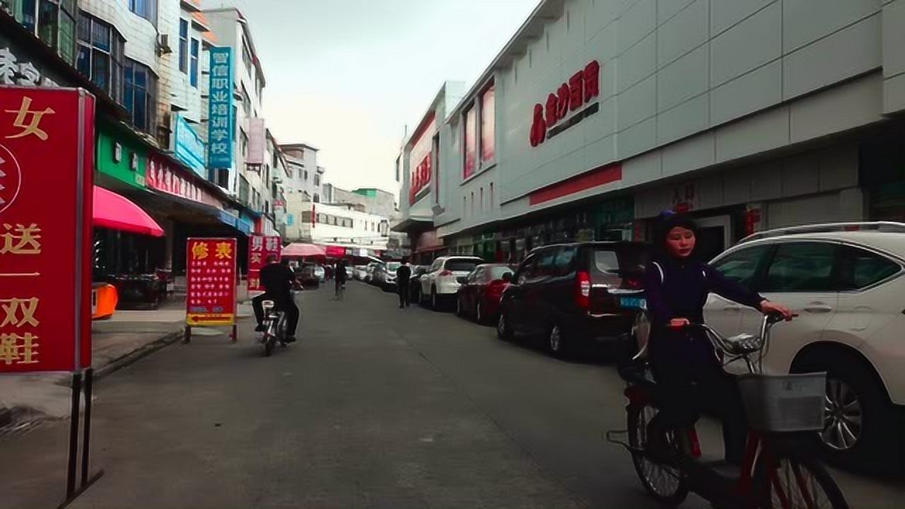 实拍东莞市高埗镇曾经最繁华的街道如今这条街道已经没什么人了