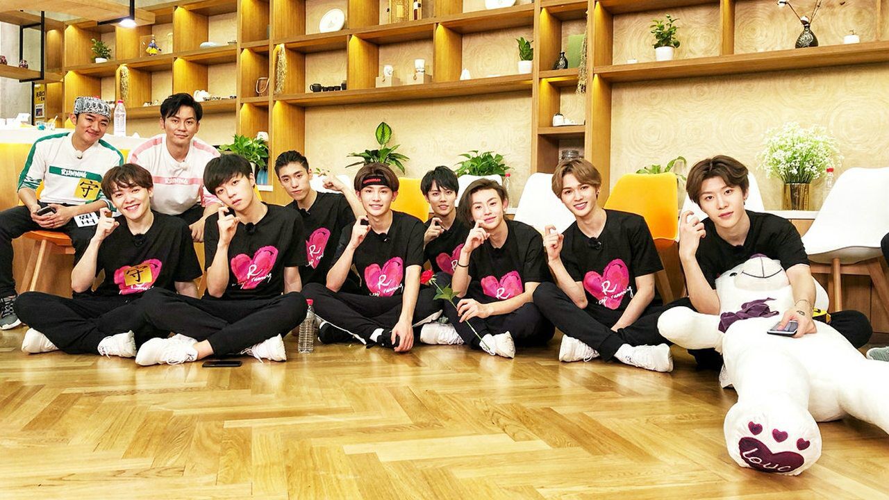 ninepercent录制奔跑吧路透百分九少年们清唱ltsok