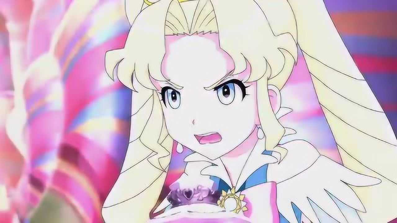 巴啦啦小魔仙彩俐公主用漂亮的旋风攻击打败黑麻麻逃出石峡谷