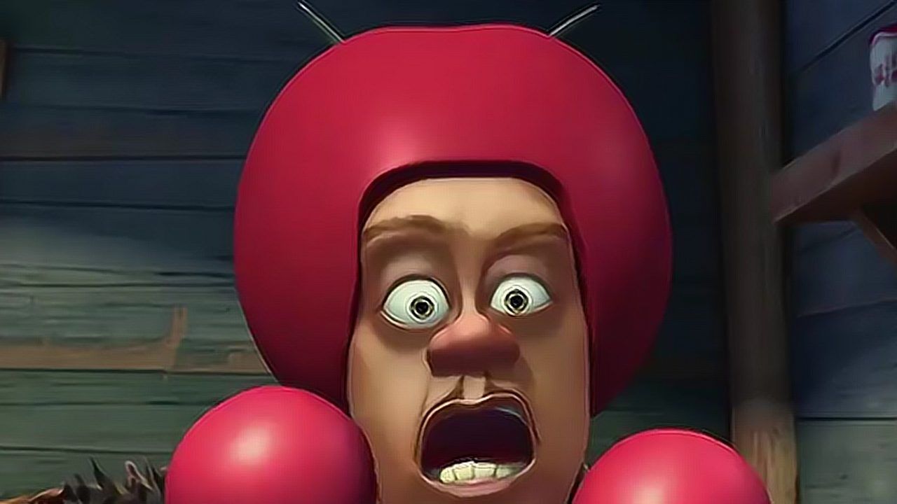 熊出没:光头强的脑袋竟然变成西红柿了?