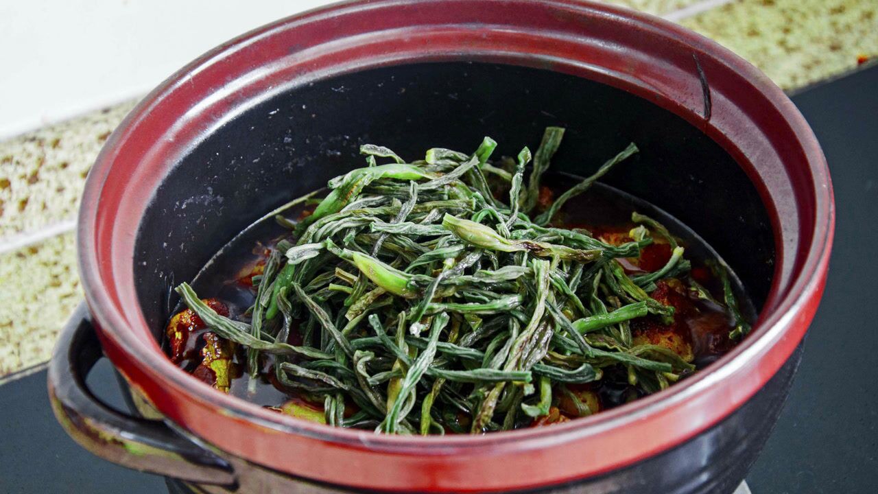 幹豆角怎麼做好吃加上這個食材一起煮豆角比肉都好吃